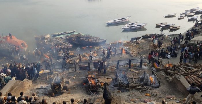 Καύση νεκρών Varanasi