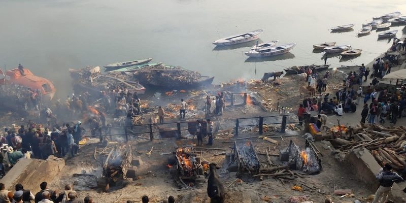 Καύση νεκρών Varanasi