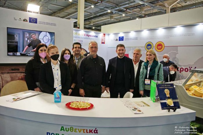 ΝΙΚΟΣ ΑΝΔΡΟΥΛΑΚΗΣ Η Γραβιέρα Νάξου: στην Food expo 2022 της Αθήνας