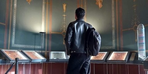 Νίκος Κάνογλου: Στο Νομισματικό Μουσείο με τον Καραϊσκάκη